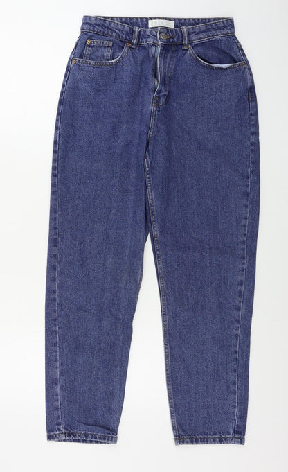 Womens UK Size 8 denim Regular Fit Straight Blue Jeans