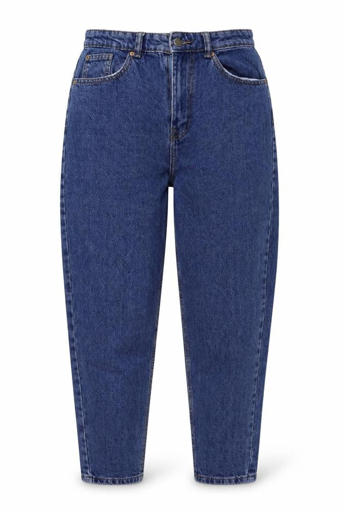 Womens UK Size 8 denim Regular Fit Straight Blue Jeans