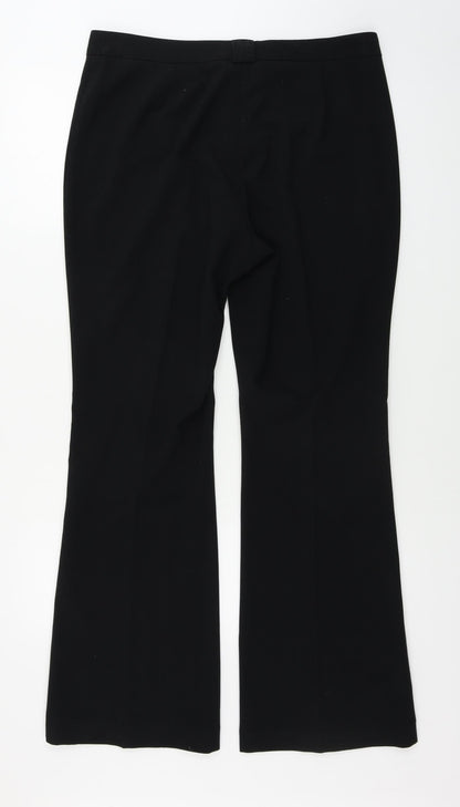 Womens UK Size 14 Marks and Spencer Regular Fit  Blue Trousers