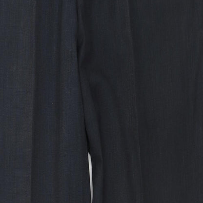 Mens UK Size 34 in VOEUT Regular Fit  Black Trousers