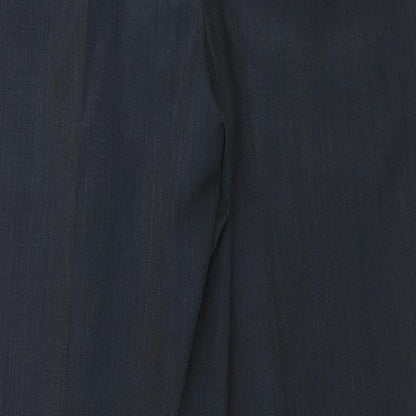 Mens UK Size 34 in VOEUT Regular Fit  Black Trousers