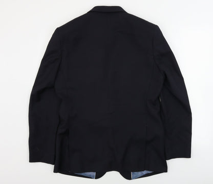 Woodbrie  Mens Black   Jacket Blazer Size 42