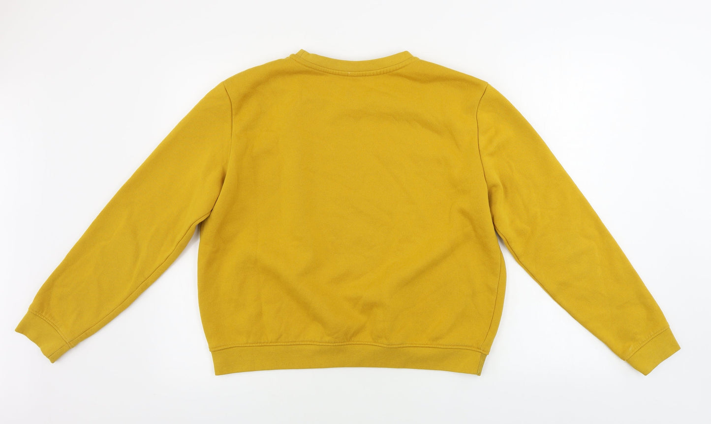 Womens UK Size M H&M Yellow Pullover Jumper