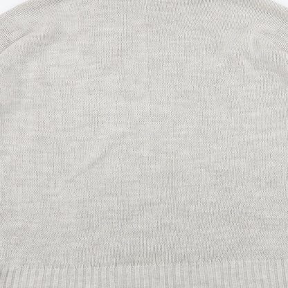 Womens UK Size M Quiz Beige Pullover Jumper
