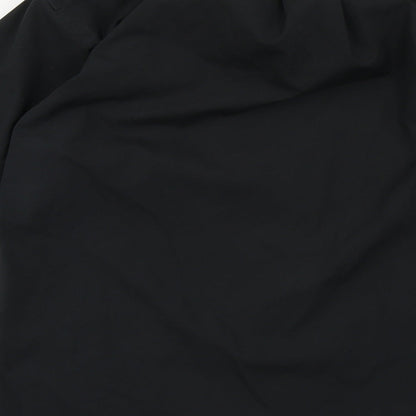Mens UK Size 15 NEXT Black  Button-Up Long Sleeve Casual Shirt