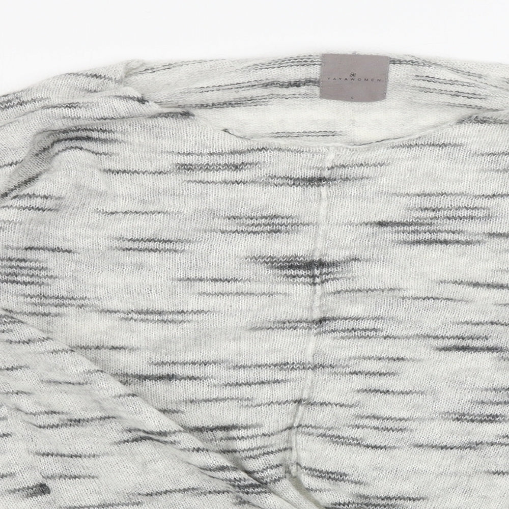 YAYAWOME   Womens Grey   Pullover Jumper Size L