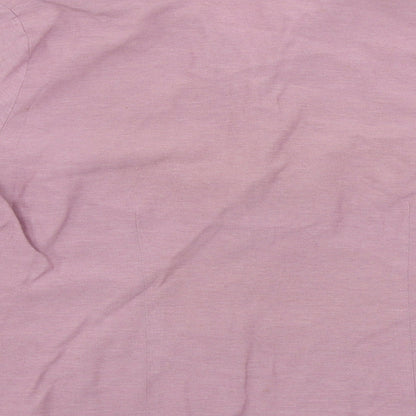 Womens UK Size 12 BHS Purple Basic Button-Up
