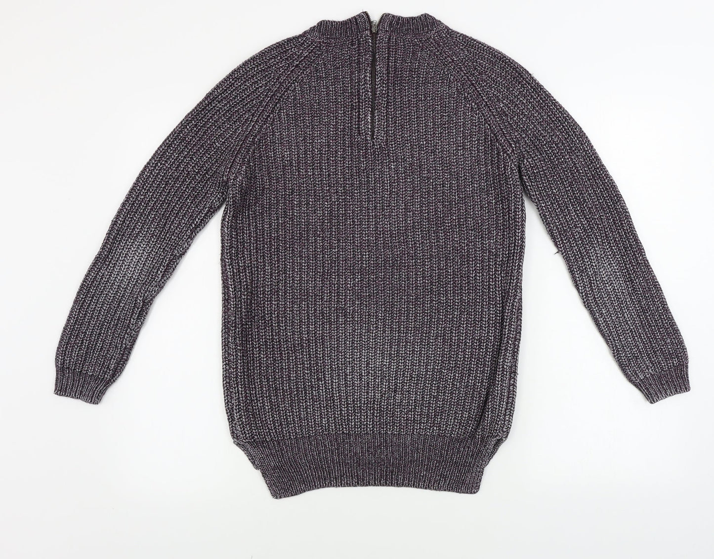Womens UK Size 10 Marks and Spencer Purple Pullover Jumper