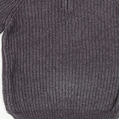 Womens UK Size 10 Marks and Spencer Purple Pullover Jumper
