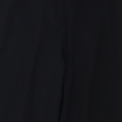 Womens UK Size 16 Marks and Spencer Regular Fit  Black Trousers