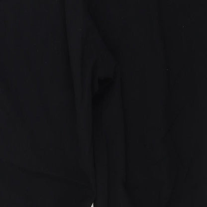 Womens UK Size 16 Marks and Spencer Regular Fit  Black Trousers