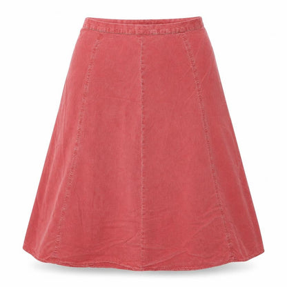 St Michael Womens Red A-Line Skirt Size 30 in