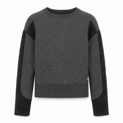 Girls UK Size 10 Years 90 Degree Grey Pullover Jumper