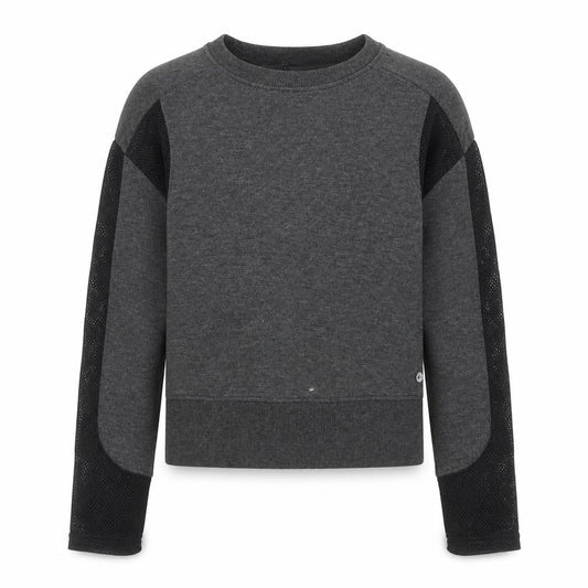 Front view of 90 Degree girls’ grey rayon jumper, size 10, years