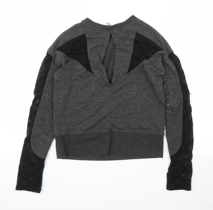 90 Degree Girls Grey  Rayon Pullover Jumper Size 10 Years