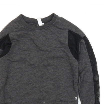 90 Degree Girls Grey  Rayon Pullover Jumper Size 10 Years