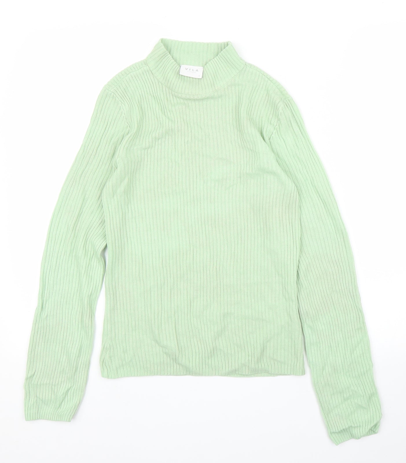 Womens UK Size S VILA Green Pullover Jumper