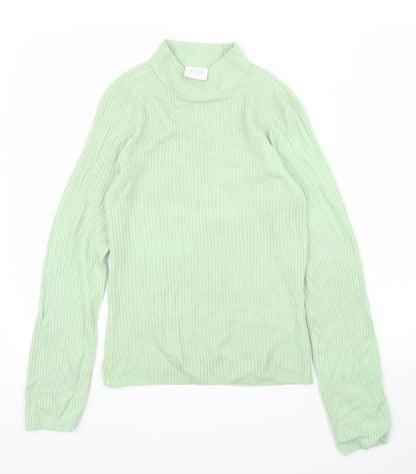 Womens UK Size S VILA Green Pullover Jumper