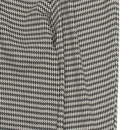 Womens UK Size M H&M Regular Fit Pedal Pusher Beige Trousers