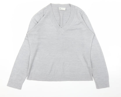 Womens UK Size 14 BHS Grey Pullover Jumper