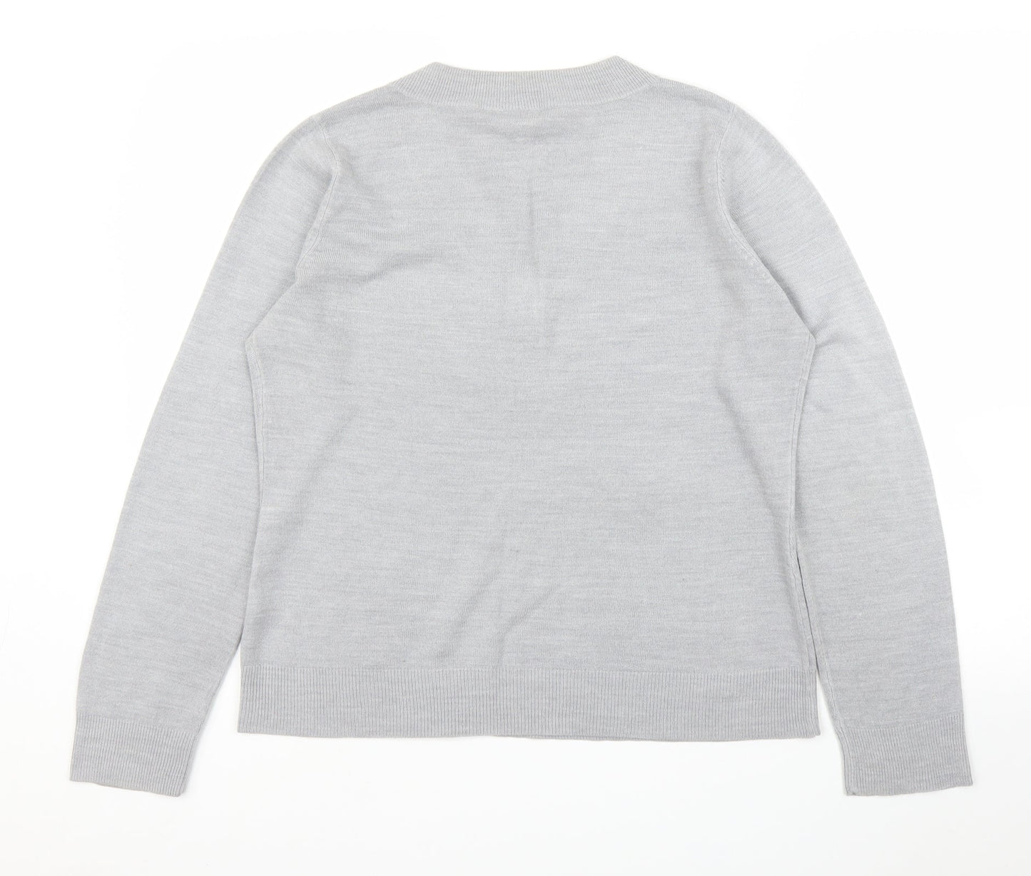 Womens UK Size 14 BHS Grey Pullover Jumper