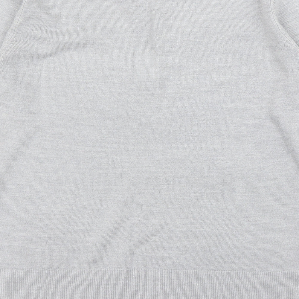 Womens UK Size 14 BHS Grey Pullover Jumper