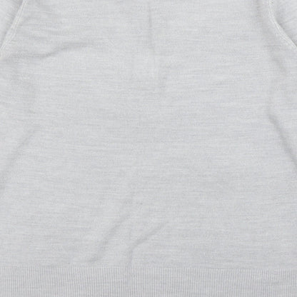 Womens UK Size 14 BHS Grey Pullover Jumper
