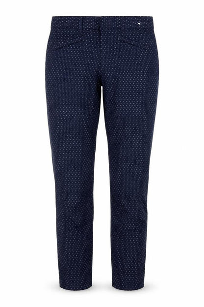 Womens UK Size S Gap Regular Fit Carrot Blue Trousers