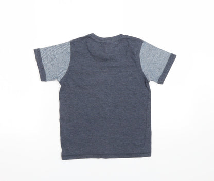 George Boys Grey   Basic T-Shirt Size 5-6 Years