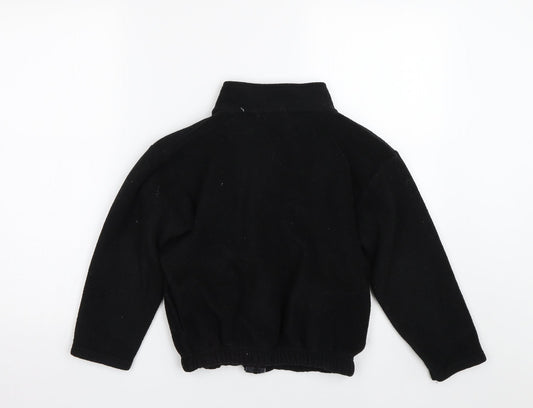 Club Pacific Girls Black  Fleece Full Zip Sweatshirt Size 8-9 Years  - School of Dance
