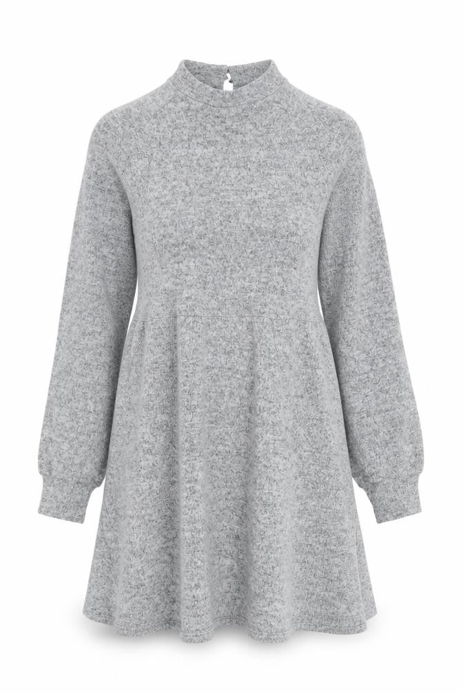 New Look Womens Grey   Jumper Dress  Size 10