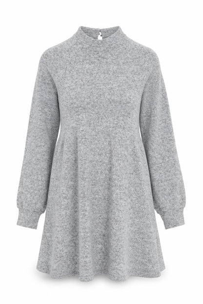 New Look Womens Grey   Jumper Dress  Size 10