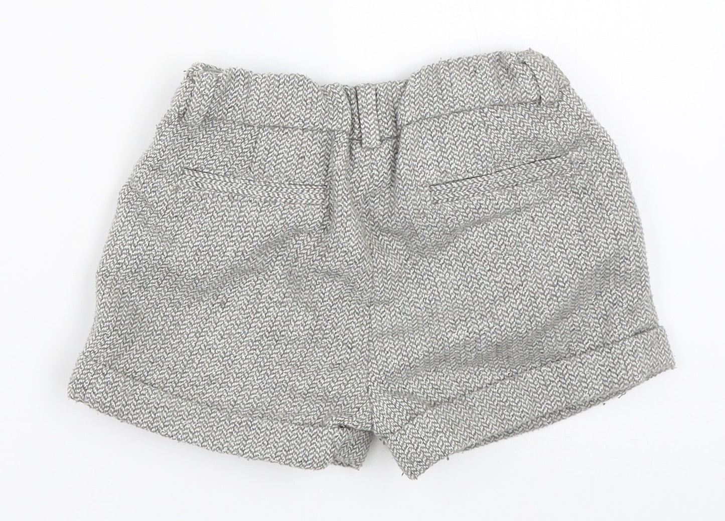 F&F Girls Grey   Hot Pants Shorts Size 4-5 Years