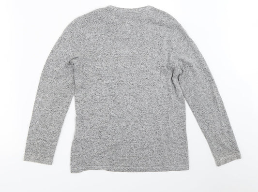 Lands' End Girls Grey   Pullover Jumper Size 8-9 Years