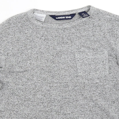 Lands' End Girls Grey   Pullover Jumper Size 8-9 Years