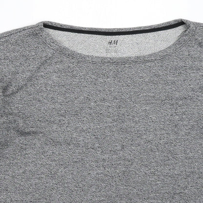 H&M Girls Grey   Pullover Jumper Size 11-12 Years