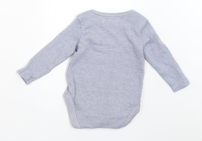 F&F Girls Blue   Babygrow One-Piece Size 0-3 Months