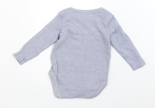 F&F Girls Blue   Babygrow One-Piece Size 0-3 Months