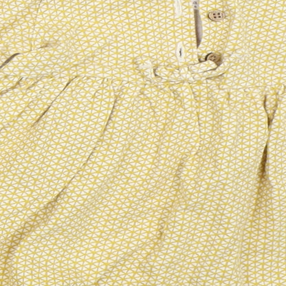 NEXT Girls Yellow   Fit & Flare  Size 3-6 Months