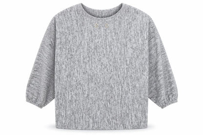 Womens UK Size M Quiz Grey Pullover Jumper
