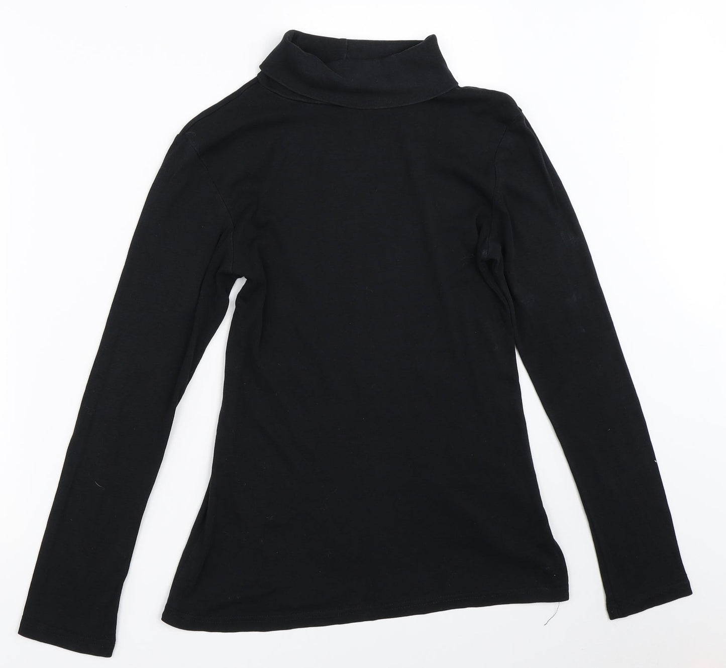 Evie Womens Black   Basic T-Shirt Size 12