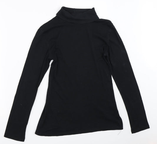 Evie Womens Black   Basic T-Shirt Size 12