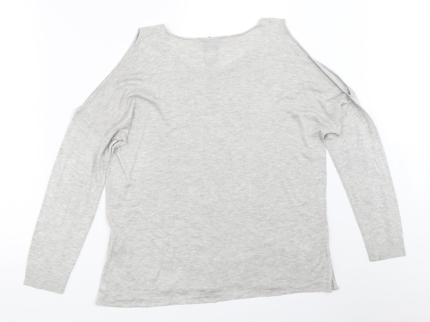 Womens UK Size M Only Grey Pullover Jumper