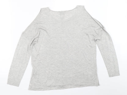 Womens UK Size M Only Grey Pullover Jumper