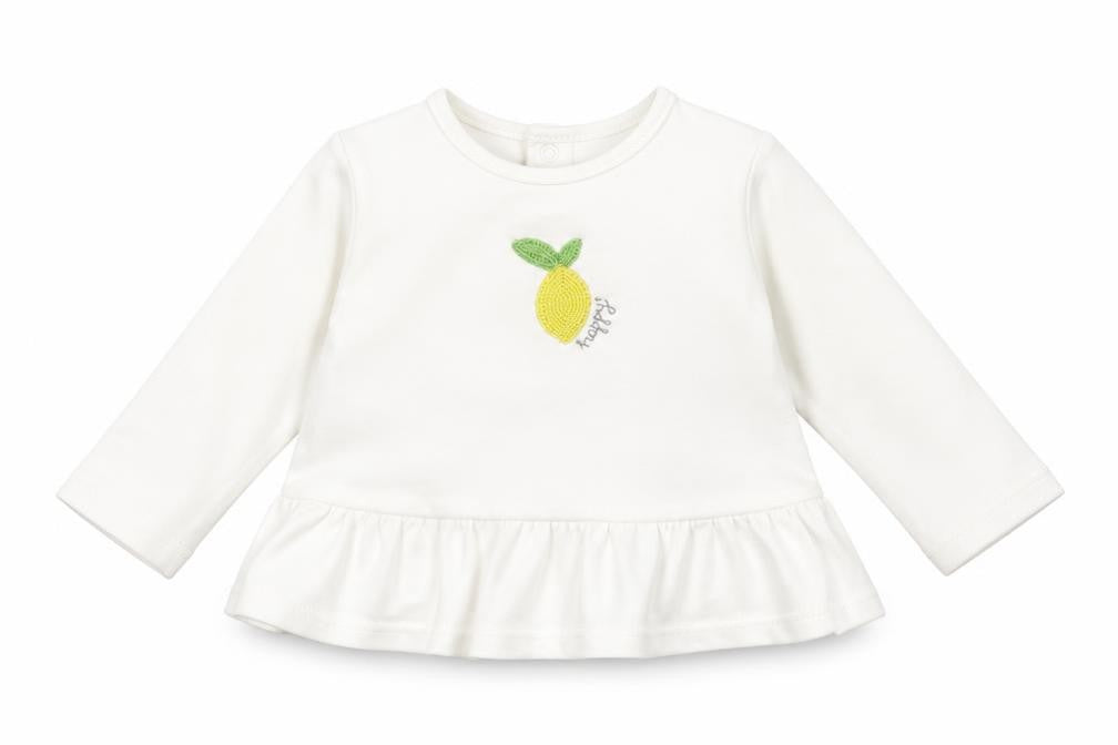 Next Girls White   Basic T-Shirt Size 3-6 Months
