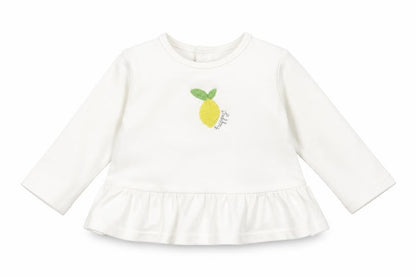 Next Girls White   Basic T-Shirt Size 3-6 Months
