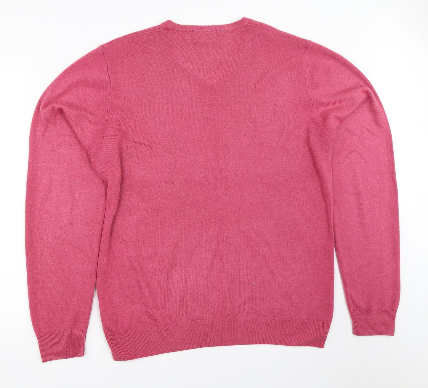 Marks and Spencer Mens Pink   Pullover Jumper Size M