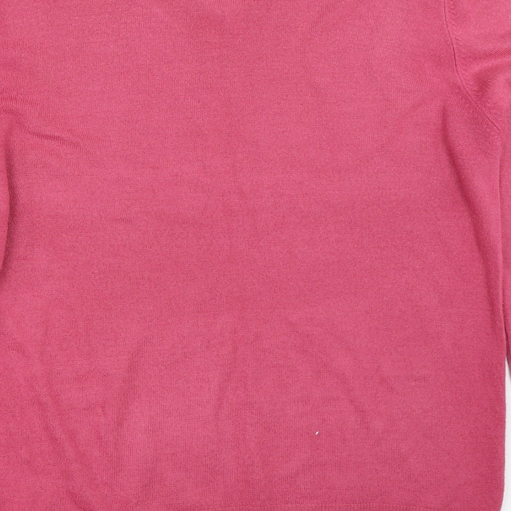 Marks and Spencer Mens Pink   Pullover Jumper Size M