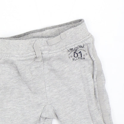 George Boys Grey   Jogger Trousers Size 0-3 Months