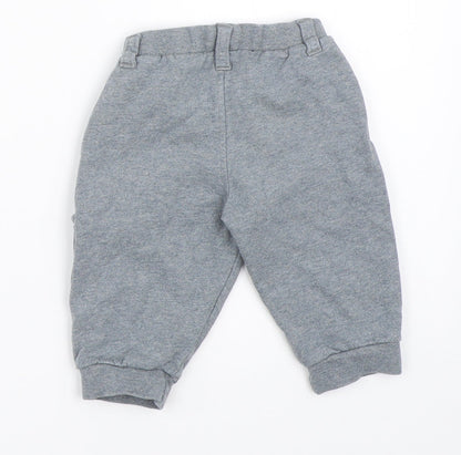 Mothercare Boys Grey   Jogger Trousers Size 6-9 Months